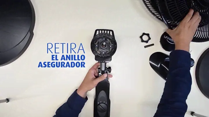¿Cómo armar un ventilador Universal?