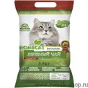 Комкующийся наполнитель "Эколайн" Зеленый Чай, 6 л., 3.5кг